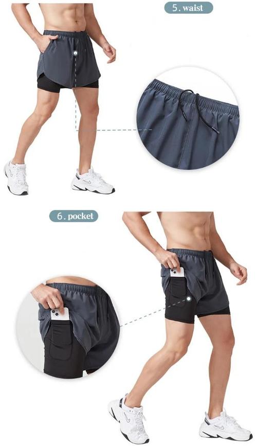 Hardlopen/Fitness SportShort, Kleding | Heren, Sportkleding, Nieuw, Hardlopen of Fietsen, Overige maten, Zwart, Verzenden