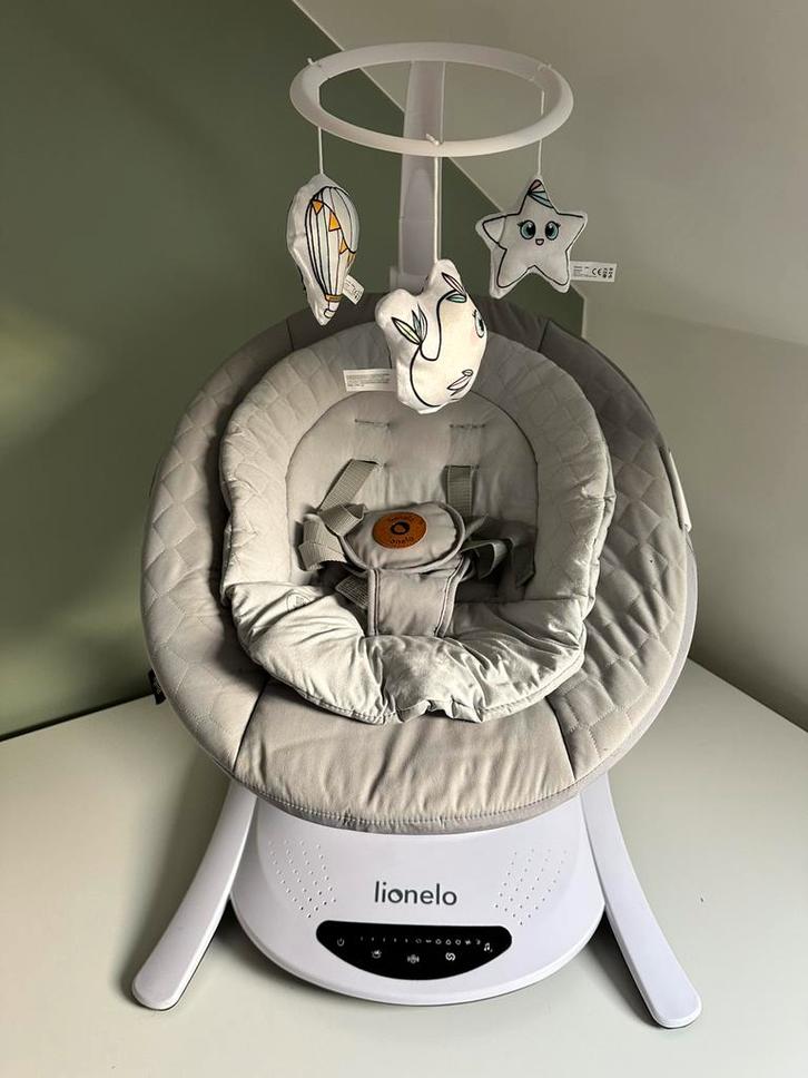 Lionelo elektrische wipstoel Nieuwstaat, Kinderen en Baby's, Wipstoeltjes, Zo goed als nieuw, Wipstoel, Verstelbaar, Ophalen