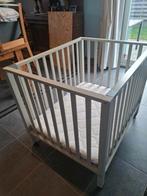 Babypark (IKEA) met matras, Ophalen, Gebruikt, Vierkant, In hoogte verstelbaar