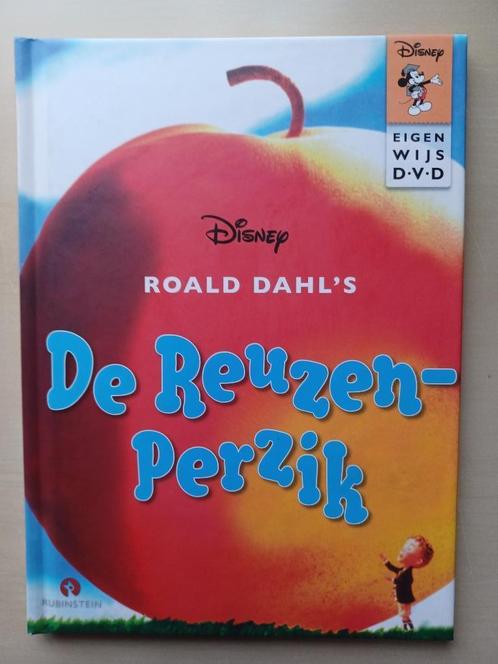 Roald Dahl - De Reuzenperzik - DVD + boek, CD & DVD, DVD | Enfants & Jeunesse, Comme neuf, Film, À partir de 6 ans, Enlèvement ou Envoi