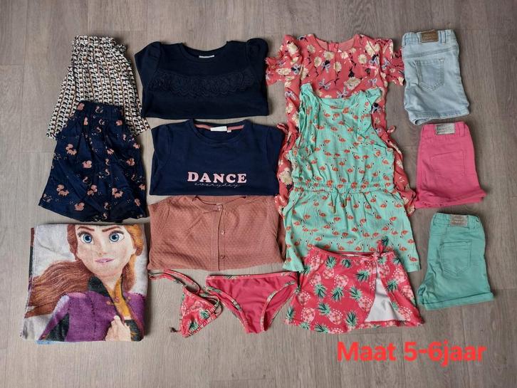 Pakket meisjeskledij maat 5-6jaar, Kinderen en Baby's, Kinderkleding | Kinder-kledingpakketten, Zo goed als nieuw, Maat 116, Ophalen of Verzenden