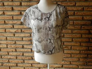 (38) - blouse femme t.XS beige grise - lola liza - beschikbaar voor biedingen