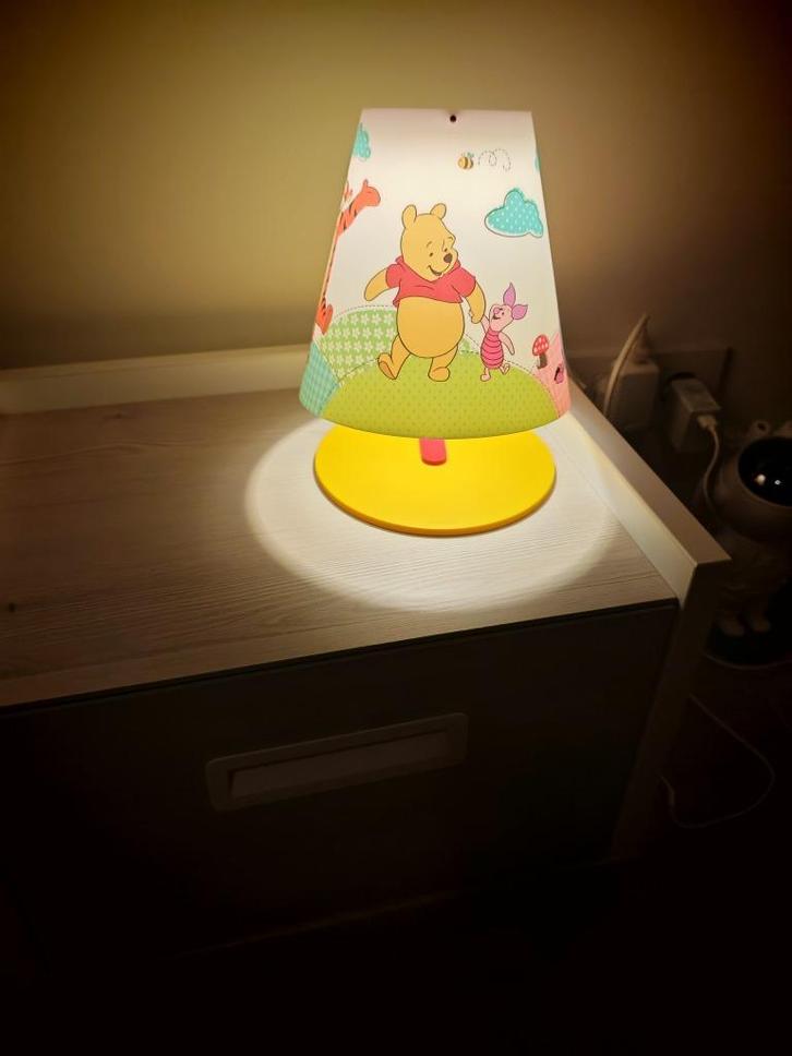 Lampe de chevet/veilleuse Winnie l'Ourson, Huis en Inrichting, Lampen | Tafellampen, Zo goed als nieuw, Minder dan 50 cm, Ophalen