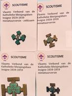 scoutisme - guides - collection d'insignes, Emblème, Broche ou Badge, Utilisé, Enlèvement ou Envoi