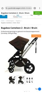 TE KOOP chocoladebruine buggy bugabo cameleon, Kinderen en Baby's, Kinderwagens en Combinaties, Ophalen, Gebruikt, Bugaboo, Combiwagen