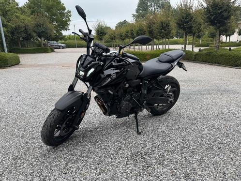 MT07 Pure Black ‘24 met Garantie, Motoren, Motoren | Yamaha, Particulier, Naked bike, meer dan 35 kW, 2 cilinders, Motorrijbewijs A