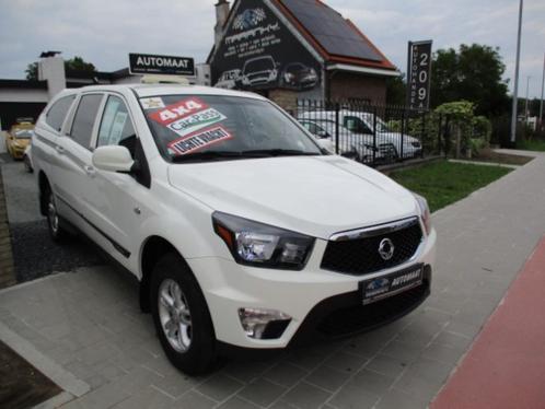 Ssangyong Actyon Sports 2.0TDI 4x4 Automaat Vicscraft LV5pl, Auto's, SsangYong, Bedrijf, Te koop, Actyon, 4x4, ABS, Airbags, Airconditioning