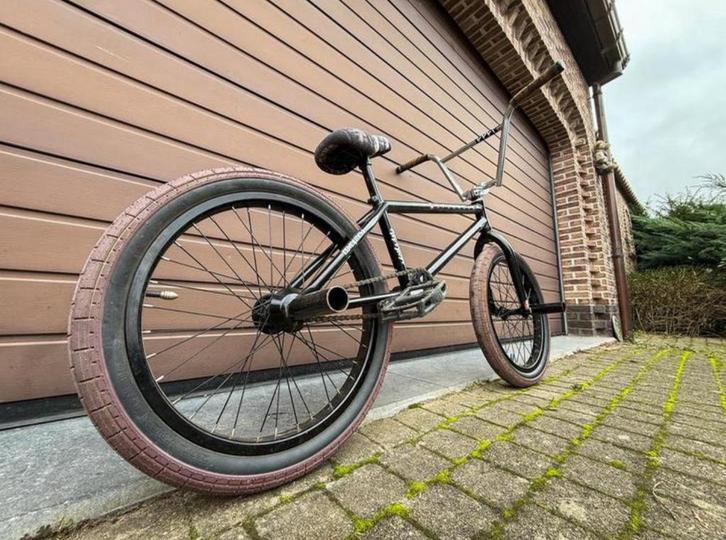 PRO BMX Division Spurwood met Heavan’s Gate handlebars, Fietsen en Brommers, Fietsen | Crossfietsen en BMX, Gebruikt, Chroom, Stuur 360° draaibaar