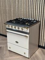 Luxe Lacanche 70cm crème gas + Elektrische oven, Elektronische apparatuur, Fornuizen, Ophalen of Verzenden, Gas, 4 kookzones
