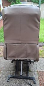 Lederen relaxzetel senior, Ophalen, Gebruikt, Eenpersoons, 125 tot 150 cm