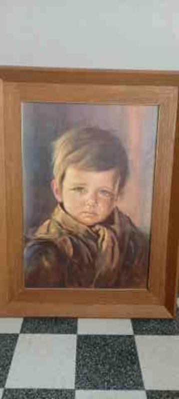 Vintage schilderij print beschikbaar voor biedingen