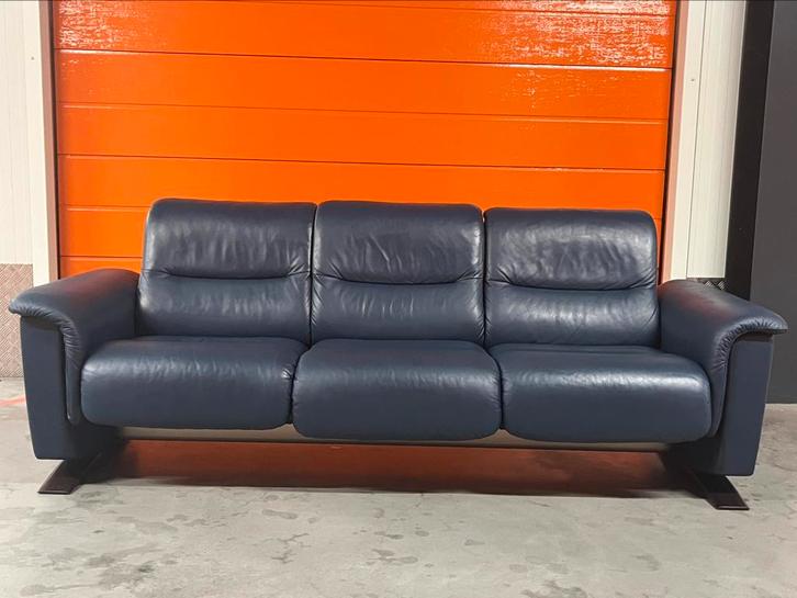 Stressless 3zit bank-Nieuwstaat, Huis en Inrichting, Zetels | Zetels, Zo goed als nieuw, Ophalen of Verzenden