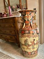 Vintage Chinese vaas H 93cm/36,6 inch Japanese Satsuma style, Antiek en Kunst, Ophalen