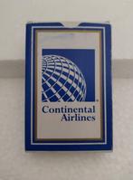 Vintage Kaartspel Continental Airlines - Mooie staat, Verzamelen, Gebruikt, Ophalen of Verzenden, Speelkaart(en)