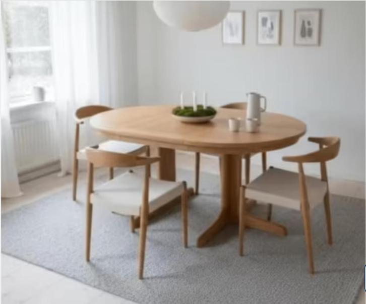 vintage EETTAFEL vadenberghe pauvers, Huis en Inrichting, Tafels | Eettafels, Gebruikt, Ophalen