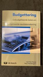 Van Haute - Budgettering, Comme neuf, Économie d'entreprise, Van Haute Luk - Versleegers Thea, Enlèvement ou Envoi