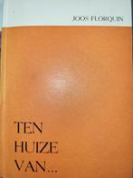 Joos Florquin  - Ten huize van 3, Boeken, Verzenden, Gelezen