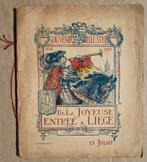 Souvenir illustré de la Joyeuse Entrée à Liège - 1913, Livres, Utilisé, Enlèvement ou Envoi, Édouard Masson 1881-1950, 20e siècle ou après