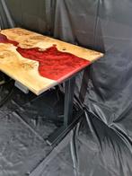 Unieke mappa burl epoxy in zit-sta bureau (tafel), Ophalen, Elektrisch, Nieuw, Bureau