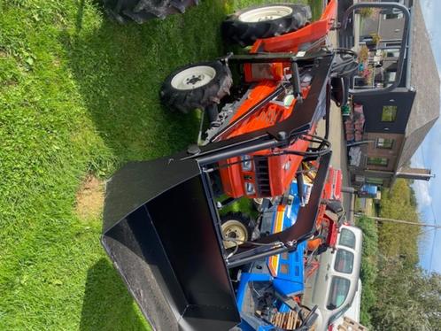 minitractor hinimoto nx220d met nieuwe voorlader bijna nieuw, Jardin & Terrasse, Outils à main, Utilisé, Cultivateur, Enlèvement