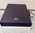 TIbaldi handgeschept papier Luxe lederen schrijfset Bentley, Ophalen of Verzenden, Zo goed als nieuw