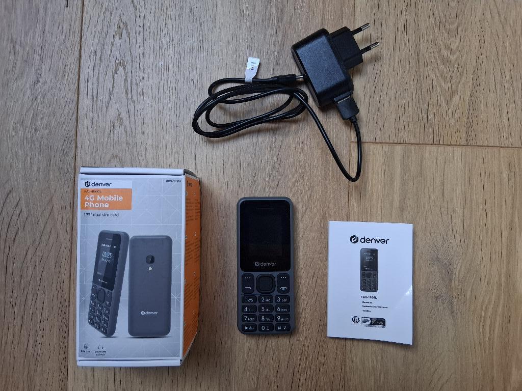 Denver Senioren Mobiele Telefoon 4G, Télécoms, Téléphonie mobile | Accessoires & Pièces, Neuf, Autres marques, Autres types, Enlèvement ou Envoi