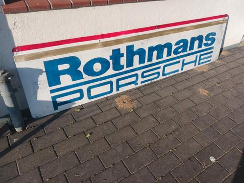 Porsche Rothmans reclamebord, Verzamelen, Merken en Reclamevoorwerpen, Reclamebord, Ophalen