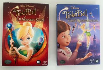 2 DVD’s  Disney TinkerBell beschikbaar voor biedingen