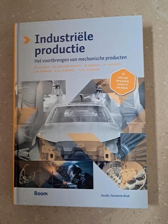 Huub Kals - Industriële productie, Boeken, Schoolboeken, Zo goed als nieuw, Nederlands, Ophalen of Verzenden