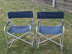 2 brede en stevige plooistoelen, Ophalen, Gebruikt, Campingmeubel-accessoire
