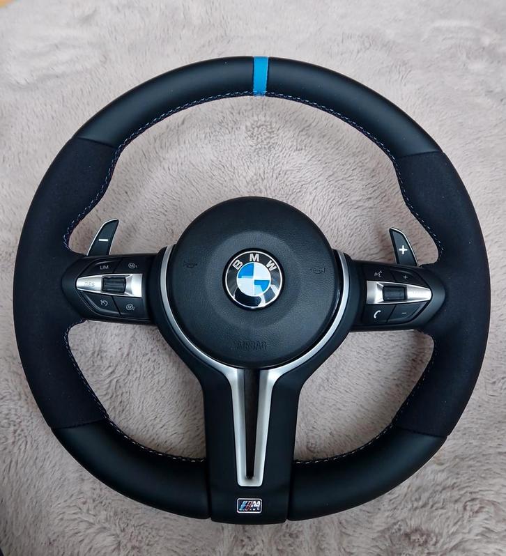 Nouveau volant sport BMW M + airbag + palmes - ACC possible , Autos : Pièces & Accessoires, Systèmes d'échappement, BMW, Neuf