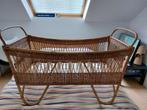 Lit bébé en osier 140 cm, Sommier à lattes, Moins de 70 cm, Comme neuf, Enlèvement