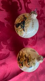 2 vintage kerstballen, Diversen, Kerst, Ophalen, Zo goed als nieuw