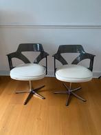 Set designstoelen die gerepareerd moeten worden, Huis en Inrichting, Stoelen, Ophalen, Gebruikt, Wit, Eén