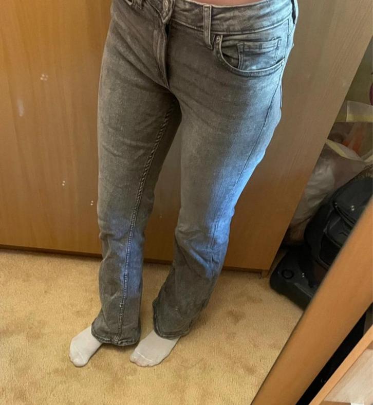 Grijze Flared Jeans Costes, Kleding | Dames, Spijkerbroeken en Jeans, Zo goed als nieuw, W28 - W29 (confectie 36), Grijs, Verzenden