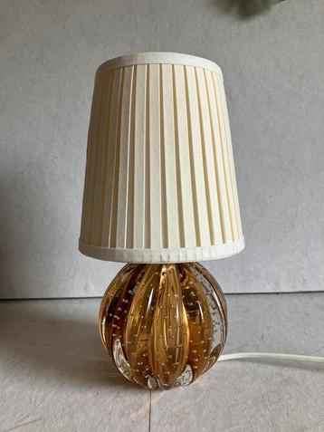 Lampe de table Archimede Seguso Murano Bullicante