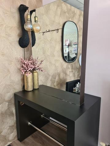 Kappers tafel, Utilisé, 50 à 100 cm, Bois, 150 à 200 cm
