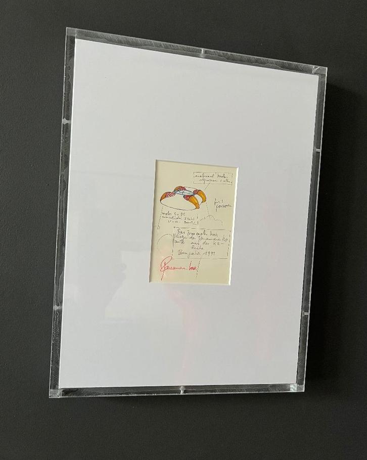 Panamarenko vliegende zeepkist K2, Antiek en Kunst, Kunst | Litho's en Zeefdrukken, Ophalen