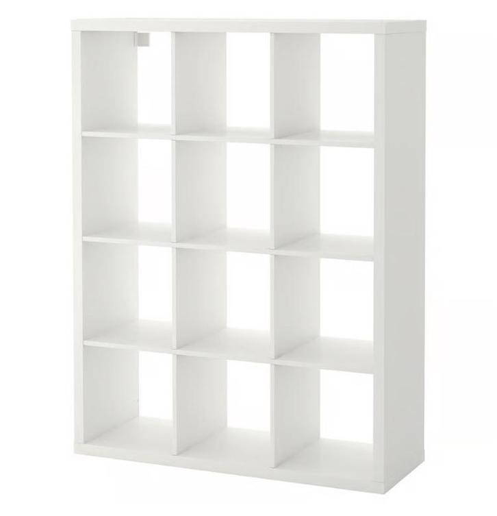 Ikea kallax kast 3x4 wit - 12 vaks, Huis en Inrichting, Kasten | Stellingkasten, Gebruikt, Ophalen
