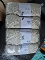 4 bollen zeeman Party beige, Enlèvement ou Envoi