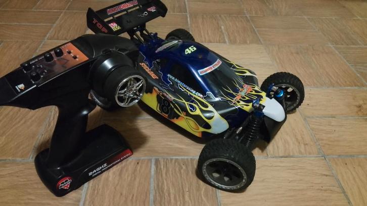 1:10 4x4 Brushless Buggy Himoto, Hobby en Vrije tijd, Modelbouw | Radiografisch | Auto's, Gebruikt, Elektro, Schaal 1:10, RTR (Ready to Run)