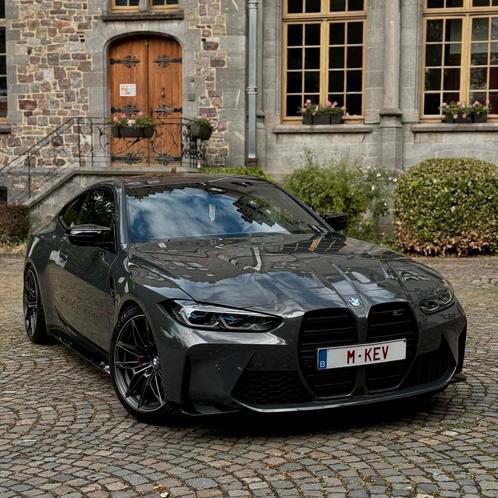 M4 Compétition état Showroom, Auto's, BMW, Particulier, 4 Reeks, Sportstoelen, Benzine, Coupé, 4 deurs, Automaat, Zilver of Grijs