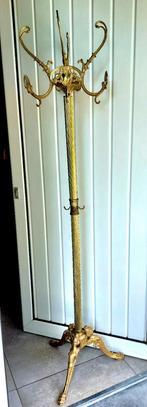 Vintage messing staande kapstok. Hollywood regency stijl, Antiek en Kunst, Ophalen