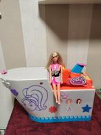 Polly Pocket boot met Barbie pop, Kinderen en Baby's, Speelgoed | Poppen, Ophalen of Verzenden, Zo goed als nieuw, Barbie