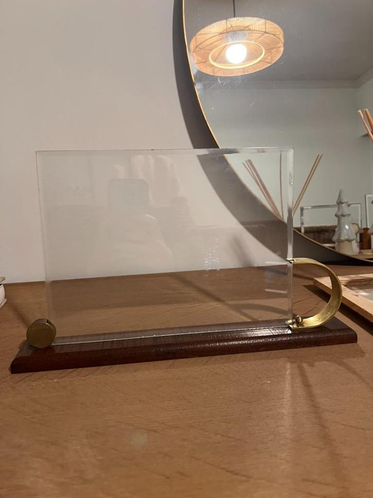 Vintage fotokader, houten kader, *Art Deco stijl, Antiek en Kunst, Curiosa en Brocante, Ophalen of Verzenden