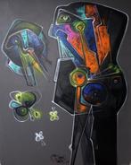 " Sol Naciente " XXL Acrylschilderij van Simeon Gonzales, Ophalen of Verzenden
