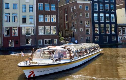 Boot. Rondvaart door Amsterdam  Verken Amsterdam vanaf het w, Tickets en Kaartjes, Trein, Bus en Vliegtuig, Twee personen, Algemeen kaartje