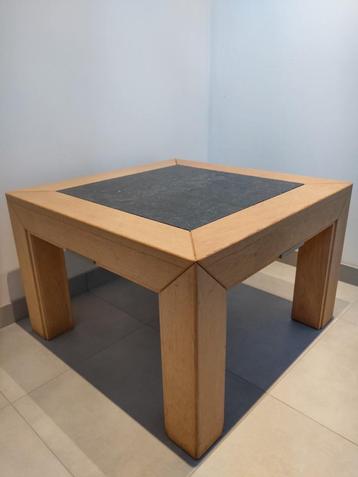 Eiken salontafel/bijzettafel beschikbaar voor biedingen