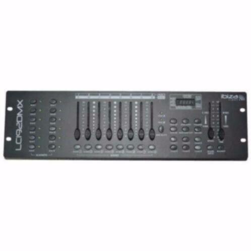Ibiza-Light 192 Kanaals DMX Controller 19 inch 1180, Muziek en Instrumenten, Licht en Laser, Nieuw, Ophalen of Verzenden