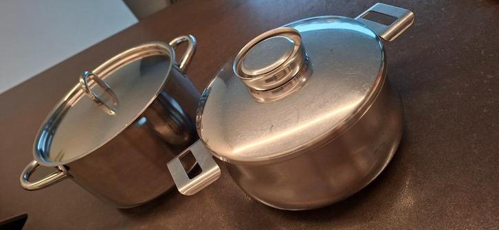 Kookpotten Demeyer en Nameta. Samen 25 euro, Huis en Inrichting, Keuken | Potten en Pannen, Zo goed als nieuw, Kookpan of Snelkookpan